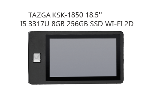 TAZGA KSK-1850 18.5" KIOSK YATAY I5 3317U 8GB 256GB SSD WI-FI 2D 